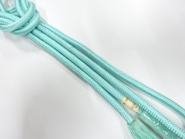 未使用品　正絹　撚り房　手組帯締め
